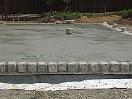 Finish concrete